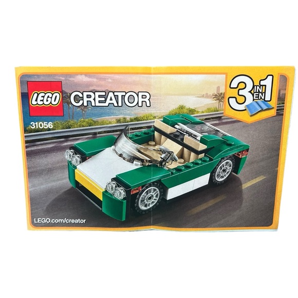 Lego Other - Lego Creator 31056 Green Cruiser Car‎ Instruction MANUALS ONLY Build Play Create